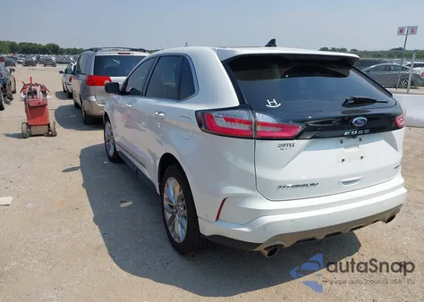 2021 Ford Edge Titanium z USA, uszkodzony, nr VIN 2FMPK4K98MBA18760